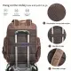 Δερμάτινο σακίδιο πλάτης Cardinal 35 L 2330 coffee