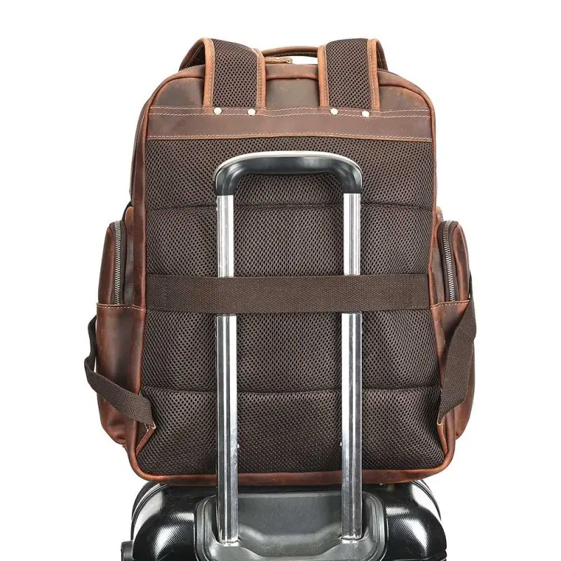 Δερμάτινο σακίδιο πλάτης Cardinal 35 L 2330 coffee
