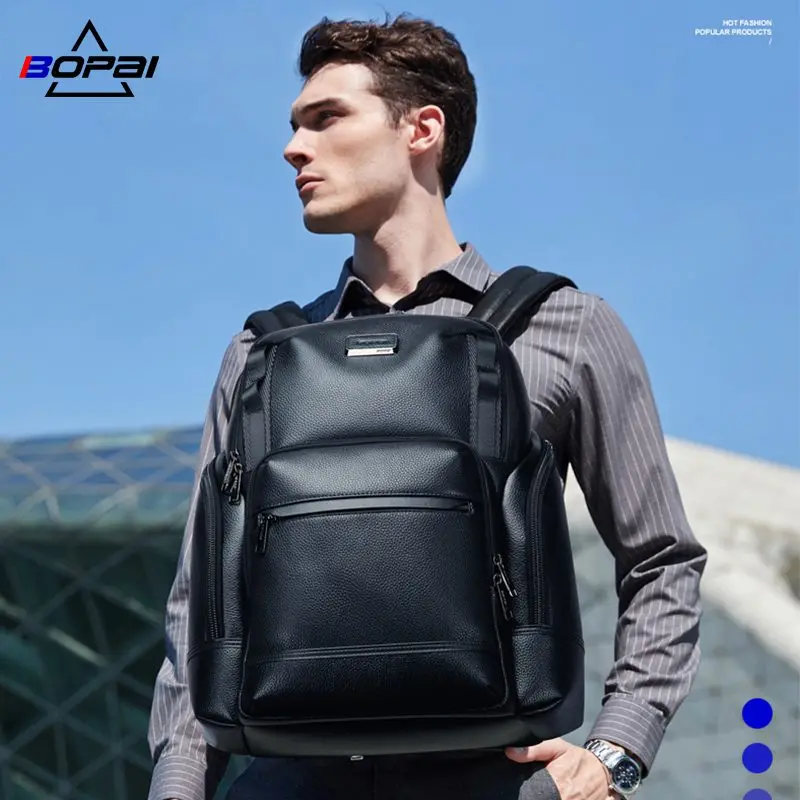 Δερμάτινο Σακίδιο 33L Laptop 15,6” Bopai 61-123511 μαύρο Δερμάτινα σακίδια πλάτης 61-123511 μαύρο Bopai Δερμάτινο Σακίδιο 33L Laptop 15,6” Bopai 61-123511 μαύρο