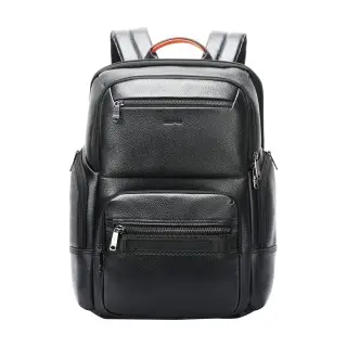 Δερμάτινο Σακίδιο 20L Laptop 15,6” Bopai 61-129721 μαύρο