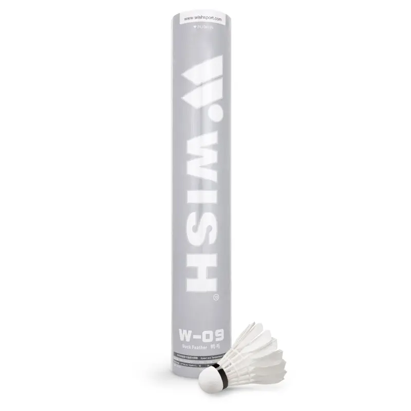 Μπαλάκια Badminton Feather Shuttlecock W-09 12 τμχ. Badminton 42078 Wish Μπαλάκια Badminton Feather Shuttlecock W-09 12 τμχ.