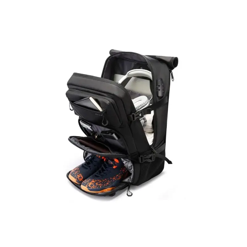 Σακίδιο πλάτης/Σακβουαγιάζ Bange 35L Travel, Carry On Durable 1810 μαύρο Σακ βουαγιάζ 1810 μαύρο Bange Σακίδιο πλάτης/Σακβουαγιάζ Bange 35L Travel, Carry On Durable 1810 μαύρο