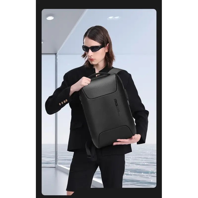 Δερμάτινο Σακίδιο πλάτης 23L Laptop 15,6” Bange 6622 μαύρο Δερμάτινα σακίδια πλάτης 6622μαύρο Bange Δερμάτινο Σακίδιο πλάτης 23L Laptop 15,6” Bange 6622 μαύρο