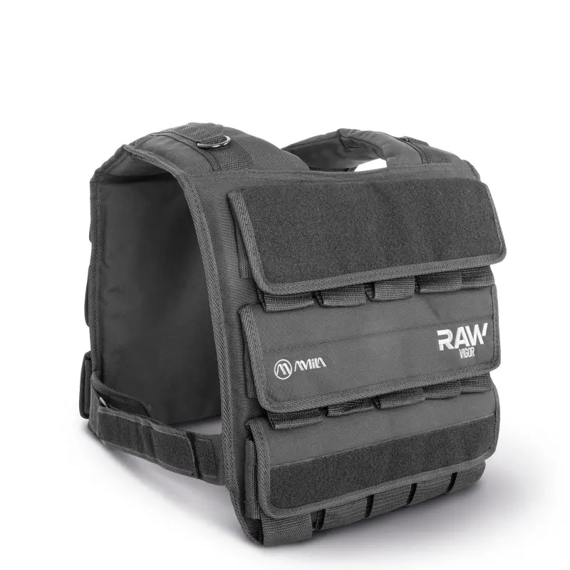 Amila Γιλέκο Βαρών Έως 30kg  Weight Vest Raw Vigor (Δεν περιλαμβάνει βάρη)