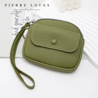 Mini Πορτοφόλι Χειρός Pierre Loues PL967-16-A01 πράσινο