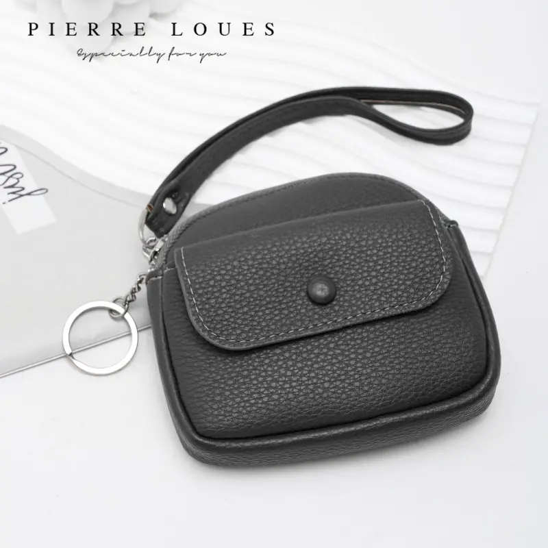 Mini Πορτοφόλι Χειρός Pierre Loues PL967-16-A01 μαύρο Πορτοφόλια Γυναικεία PL967-16-A01 μαύρο Pierre Loues Mini Πορτοφόλι Χειρός Pierre Loues PL967-16-A01 μαύρο