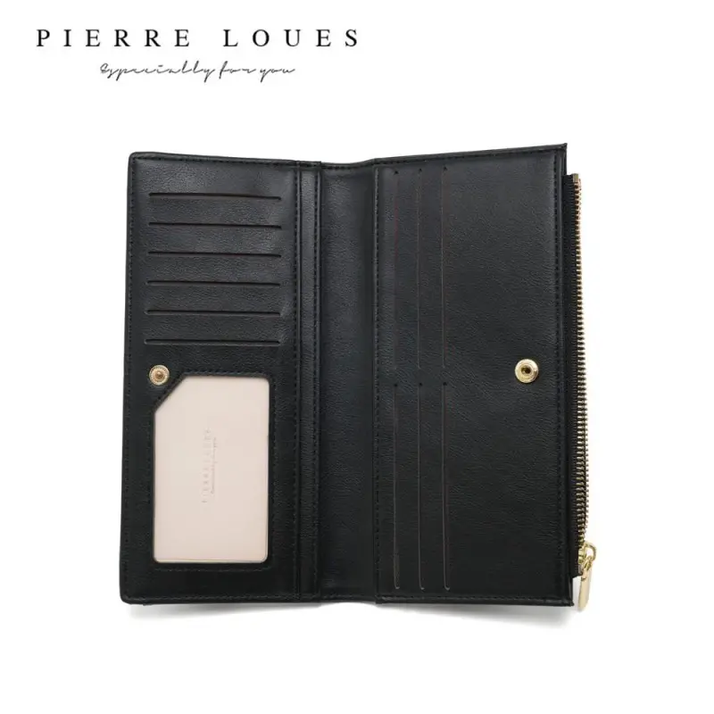Πορτοφόλι Γυναικείο Μεγάλο Pierre Loues PL821-78-1 μαύρο