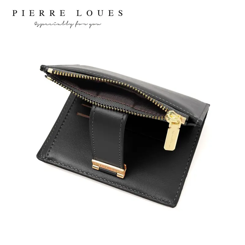 Πορτοφόλι Γυναικείο Μικρό Pierre Loues PL821-79-B49 μαύρο