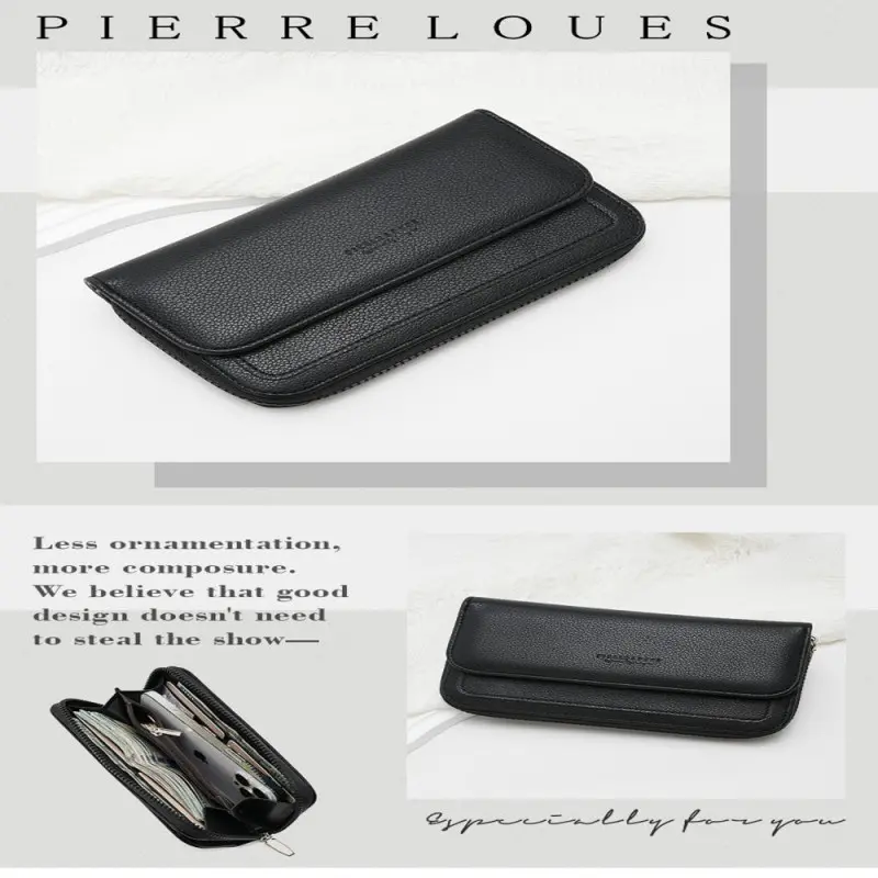 Γυναικείο Πορτοφόλι Μεγάλο Pierre Loues PL618-97 μαύρο
