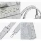 Γυναικεία Τσάντα Χειρός Foxer 9165028F ασημί