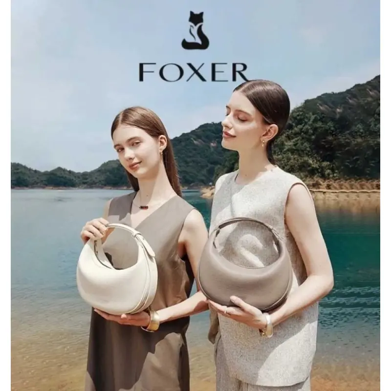 Γυναικεία Τσάντα Χιαστί Ώμου tote Foxer 901155F κρεμ