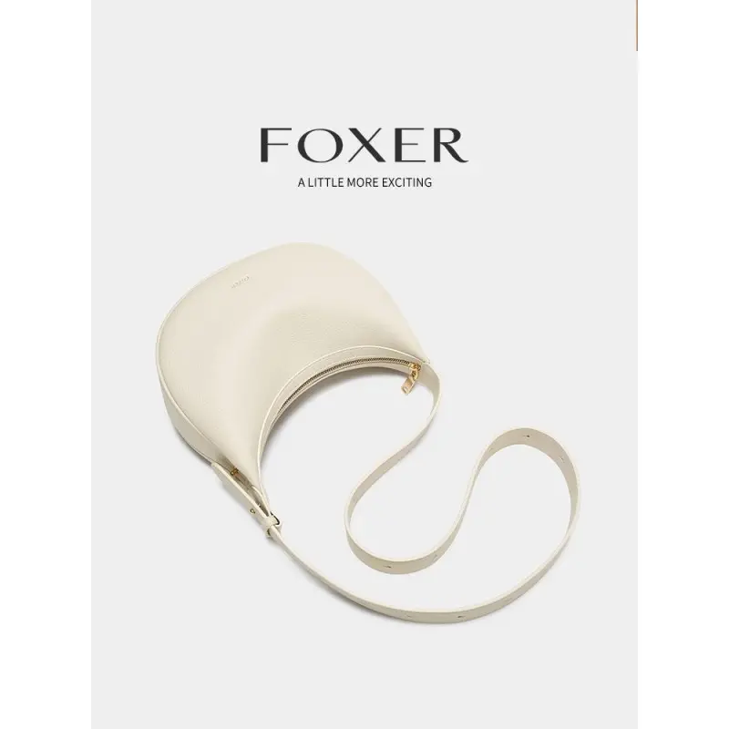 Γυναικεία Τσάντα Χιαστί Ώμου tote Foxer 901155F κρεμ
