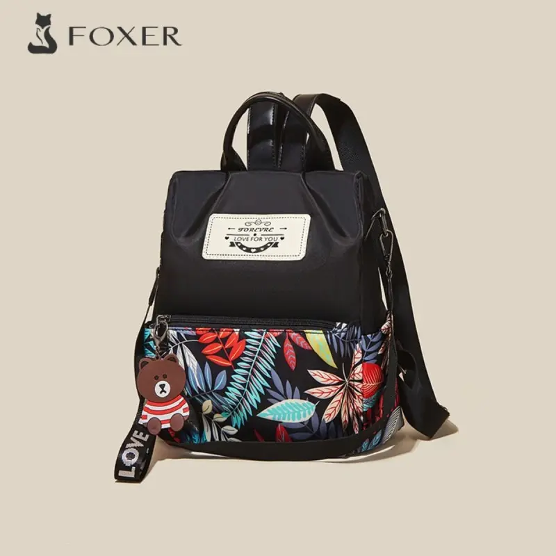 Σακίδιο Πλάτης Foxer 9158086F μαύρο Δερμάτινα σακίδια πλάτης 9158086F μαύρο Foxer Σακίδιο Πλάτης Foxer 9158086F μαύρο
