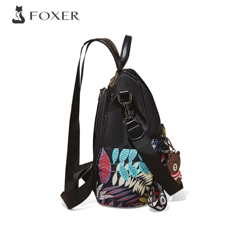 Σακίδιο Πλάτης Foxer 9158086F μαύρο Δερμάτινα σακίδια πλάτης 9158086F μαύρο Foxer Σακίδιο Πλάτης Foxer 9158086F μαύρο