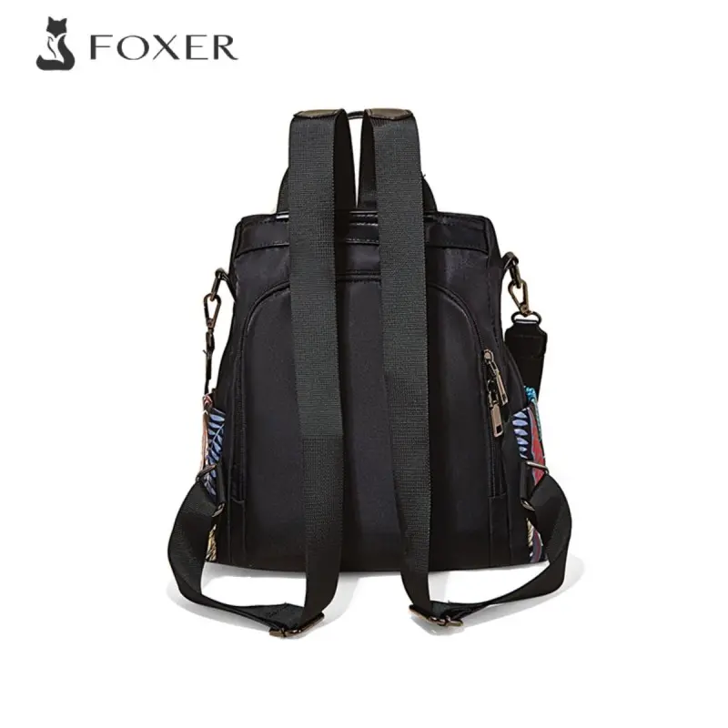 Σακίδιο Πλάτης Foxer 9158086F μαύρο Δερμάτινα σακίδια πλάτης 9158086F μαύρο Foxer Σακίδιο Πλάτης Foxer 9158086F μαύρο