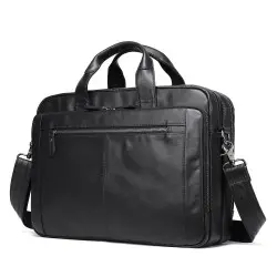 Δερμάτινος χαρτοφύλακας Cardinal 9207 black