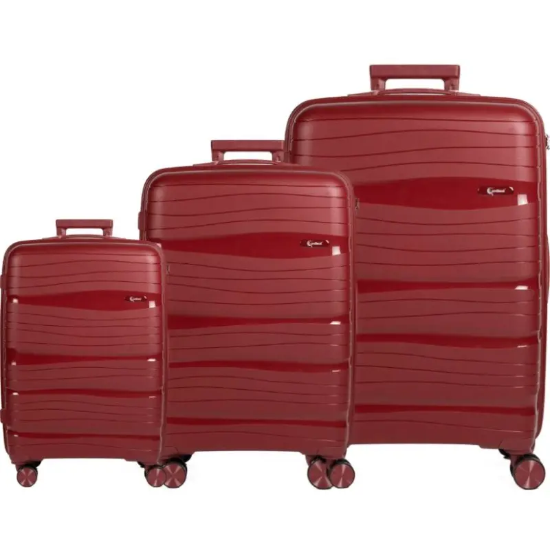 Βαλίτσες trolley (σέτ 3 τεμαχίων) Cardinal (PP) 2014 μπορντώ Βαλίτσες σετ 2014-1-2-1-1 Cardinal Βαλίτσες trolley (σέτ 3 τεμαχίων) Cardinal (PP) 2014 μπορντώ