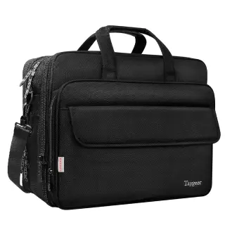 Υφασμάτινος Χαρτοφύλακας Taygeer 17   laptop 31L 6612 μαύρο