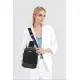 Τσαντάκι ώμου χιαστί Premium Collection Bange QD751 μαύρο