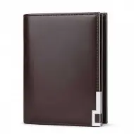 Δερμάτινο Ανδρικό πορτοφόλι William Polo 218 coffee