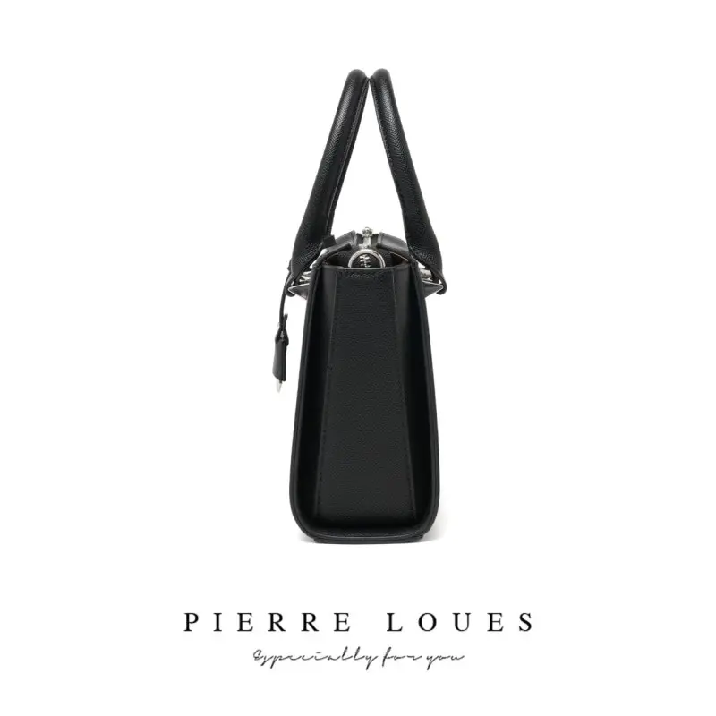 Γυναικεία Τσάντα Xειρός Χιαστί Pierre Loues PL615-14-A86 μαύρο