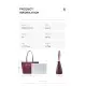 Γυναικεία Τσάντα Ώμου Shopper Pierre Loues PL914-105 μπορντό