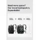 Σακίδιο Ταξιδιού Cabin Size 40L Laptop 17,3” Bange 3055 μαύρο