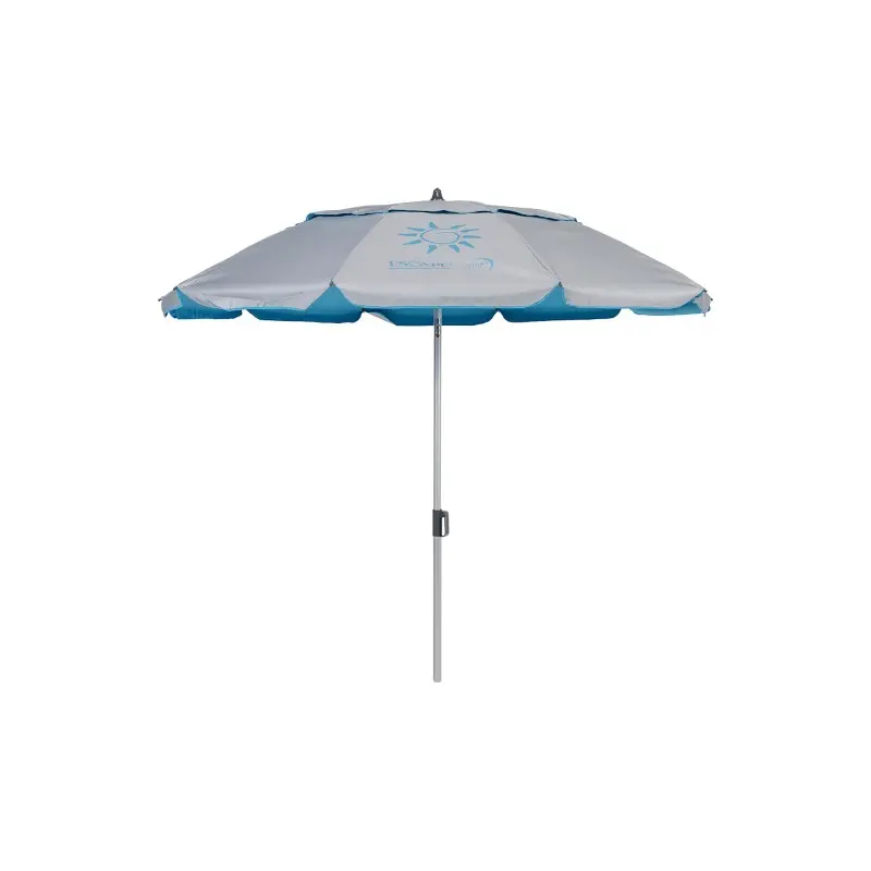 Ομπρέλα Παραλίας Αλουμινίου Escape 2,2m PE 180gsm UPF50+ Γαλάζιο