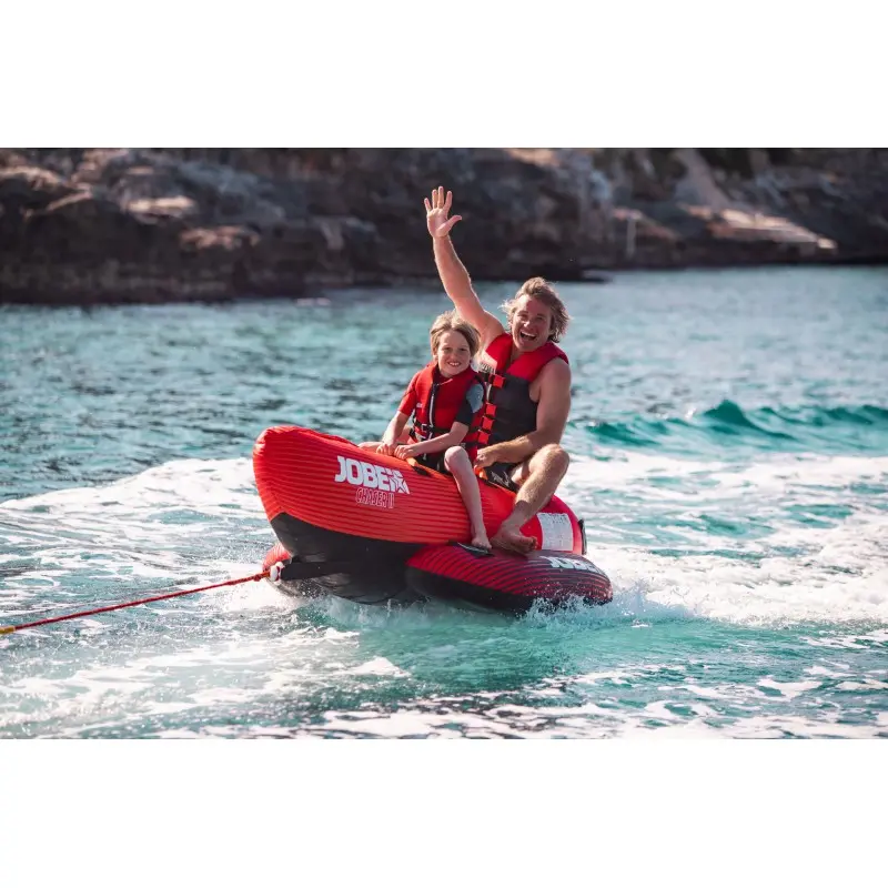 Jobe Chaser Φουσκωτή μπανάνα 2 ατόμων 0403-230220002 Παιχνίδια θαλάσσης-Φουσκωτά 0403-230220002 Jobe Jobe Chaser Φουσκωτή μπανάνα 2 ατόμων 0403-230220002
