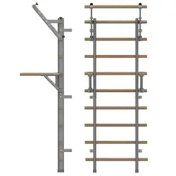 InSportline Wootaline Ξύλινο Πολύζυγο 199 x 80 cm Gray