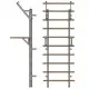 InSportline Wootaline Ξύλινο Πολύζυγο 199 x 80 cm Gray