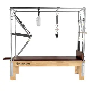 Pegasus Επαγγελματικό Κρεβάτι Pilates Cadillac Oak - Σε 12 Άτοκες Δόσεις