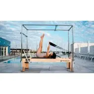 Pegasus Επαγγελματικό Κρεβάτι Pilates Reformer Cadillac 3‑in‑1 Oak - Σε 24 Άτοκες Δόσεις