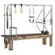 Pegasus Επαγγελματικό Κρεβάτι Pilates Reformer Cadillac 3‑in‑1 Oak - Σε 24 Άτοκες Δόσεις