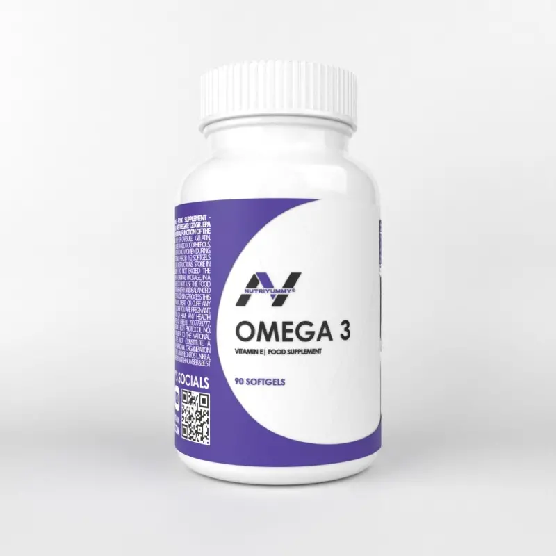 Nutriyummy Omega 3 90 softgels 01-NY-0012 Ενεργειακά Συμπληρώματα 01-NY-0012 Nutriyummy Nutriyummy Omega 3 90 softgels 01-NY-0012