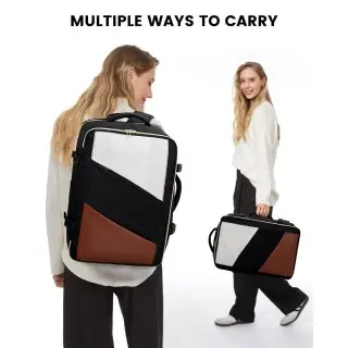 Σακίδιο καμπίνας 40L Carry on 17,3" UB2194 black/beige