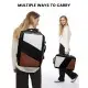Σακίδιο καμπίνας 40L Carry on 17,3" UB2194 black/beige