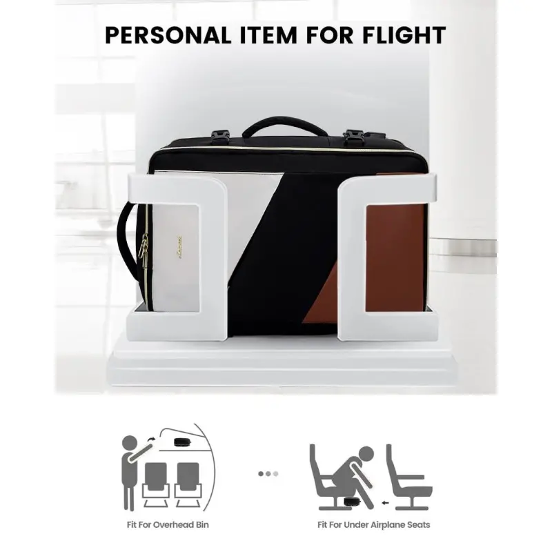 Σακίδιο καμπίνας 40L Carry on 17,3" UB2194 black/beige