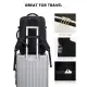 Σακίδιο καμπίνας 40L Carry on 17,3" UB2194 black/beige