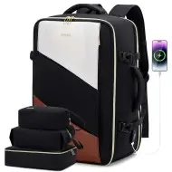 Σακίδιο καμπίνας 40L Carry on 17,3" UB2194 black/beige