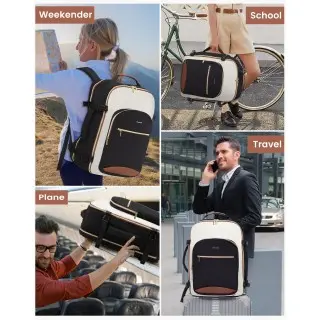 Σακίδιο πλάτης καμπίνας 40L 17,3" MB2141 black/white