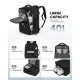 Σακίδιο Πλάτης Καμπίνας 40L με USB 17,3" MB1975 black Σακίδια Πλάτης MB1975 black Lovevook Σακίδιο Πλάτης Καμπίνας 40L με USB 17,3" MB1975 black