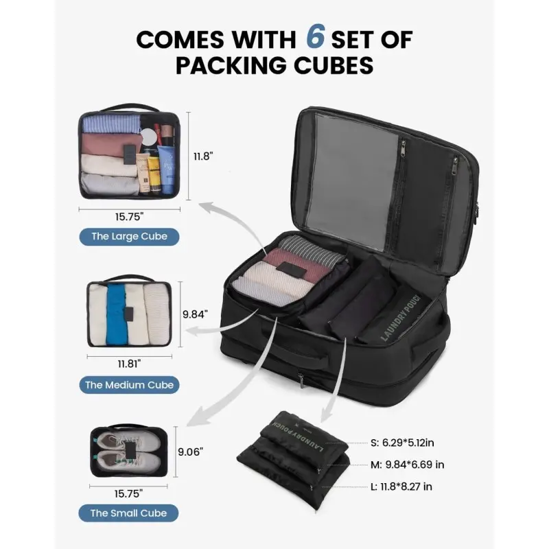 Σακίδιο Πλάτης Καμπίνας 40L με USB 17,3" MB1975 black Σακίδια Πλάτης MB1975 black Lovevook Σακίδιο Πλάτης Καμπίνας 40L με USB 17,3" MB1975 black