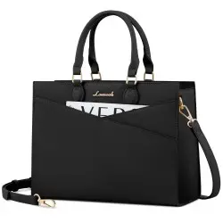 Γυναικεία τσάντα χειρός Lovevook 16'' WB3166 black