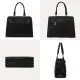 Γυναικείο σετ τσάντας χιαστί/χειρός Lovevook 16'' WB2166 black