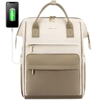 Σακίδιο Επαγγελματικό Γυναικείο Lovevook 15,6'' MB2020 beige/khaki
