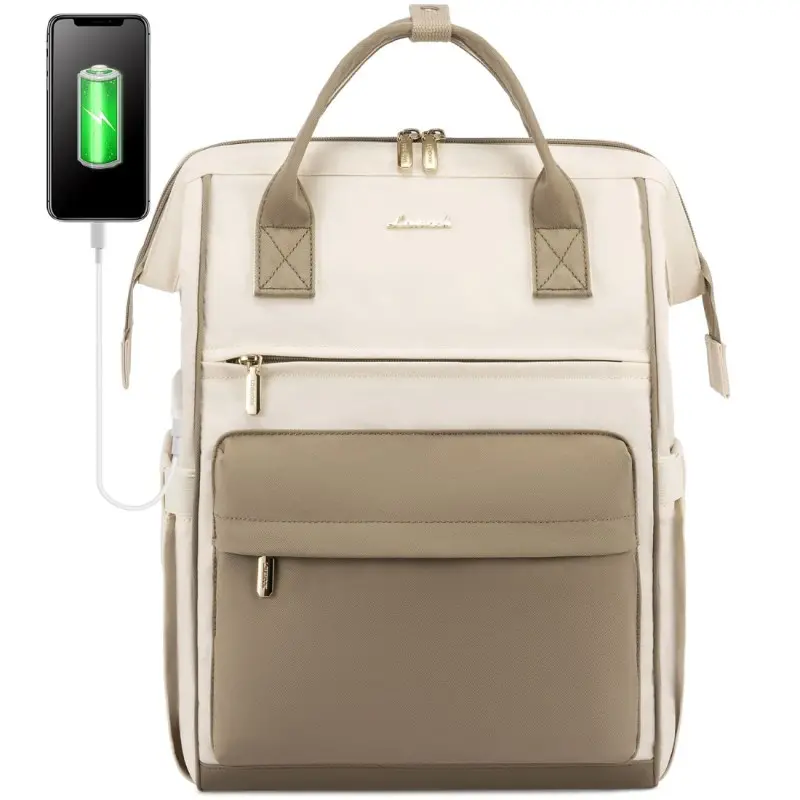 Σακίδιο Επαγγελματικό Γυναικείο Lovevook 15,6'' MB2020 beige/khaki