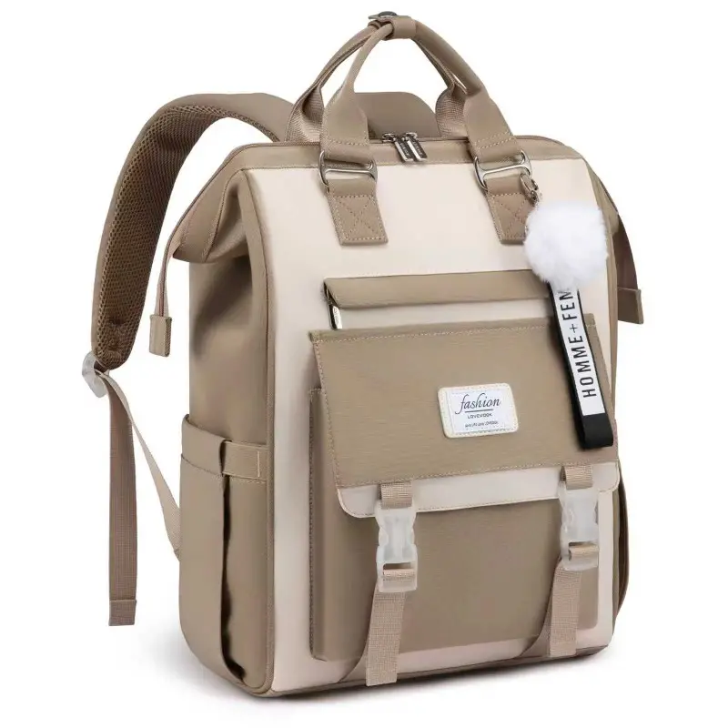 Γυναικείο Σακίδιο Επαγγελματικό Lovevook 15,6'' MB2119 beige/khaki