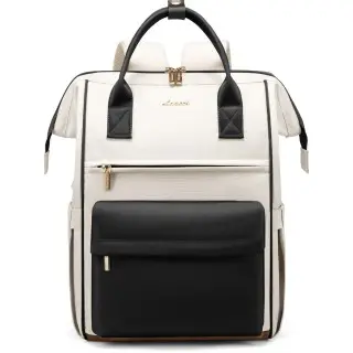 Γυναικείο Σακίδιο με USB Lovevook 15,6'' MB2146 beige/black