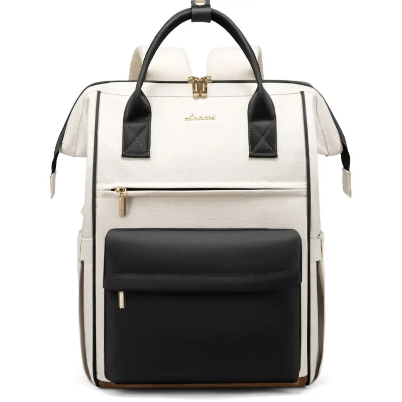Γυναικείο Σακίδιο με USB Lovevook 15,6'' MB2146 beige/black